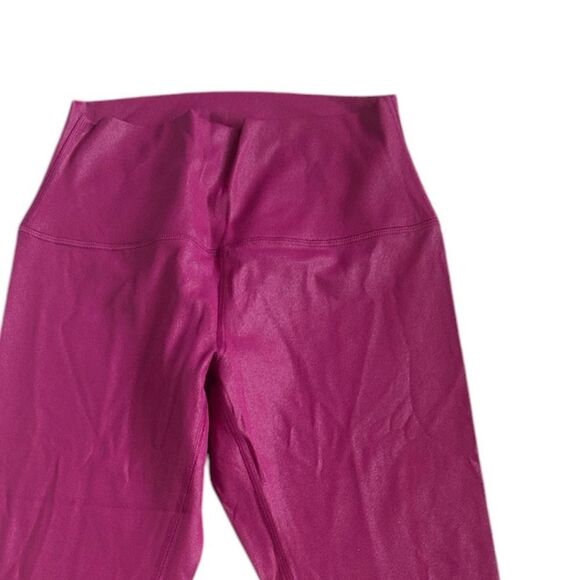 CRZ YOGA Butterluxe Matte Faux Leather Legging High Waisted Magenta, Med… - Picture 5 of 7